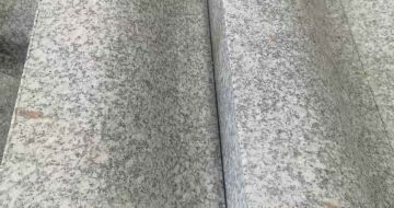张掖芙蓉白S型拉丝面路沿石