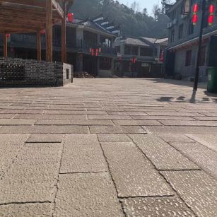 张掖仿古石铺装效果