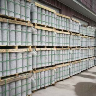 张掖 芝麻白挡车柱、阻车桩、隔离柱