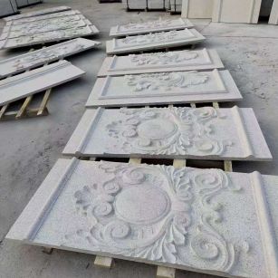 张掖 芝麻白干挂雕花板