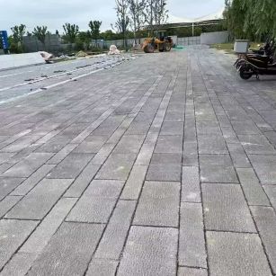 张掖仿古石铺装效果