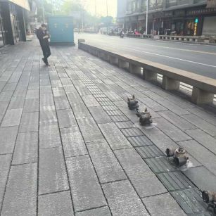 张掖仿古石铺装效果