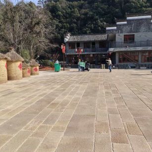 张掖仿古石铺装效果