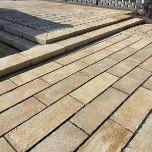 张掖仿古石铺装效果