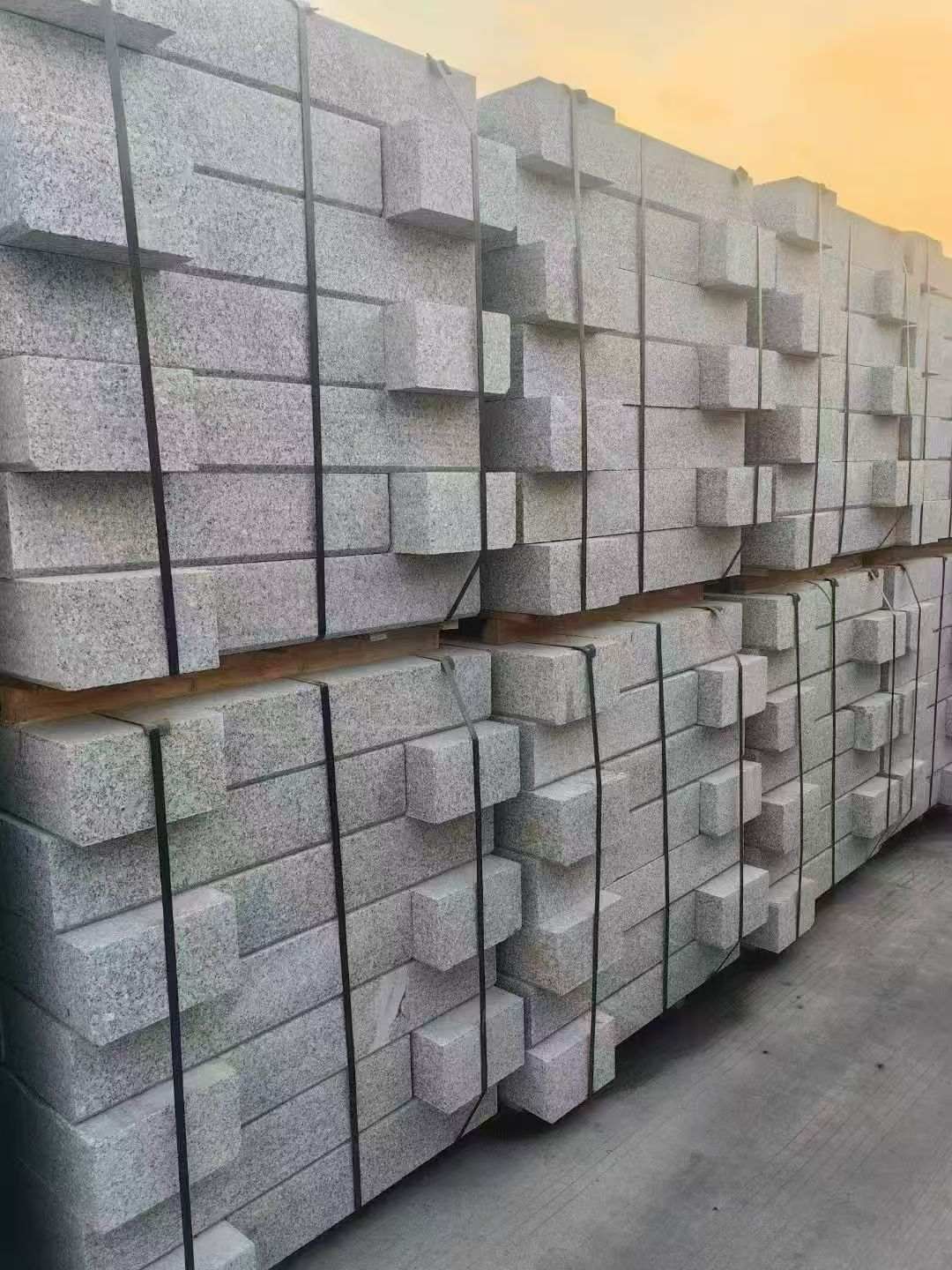 张掖 芝麻白路沿石
