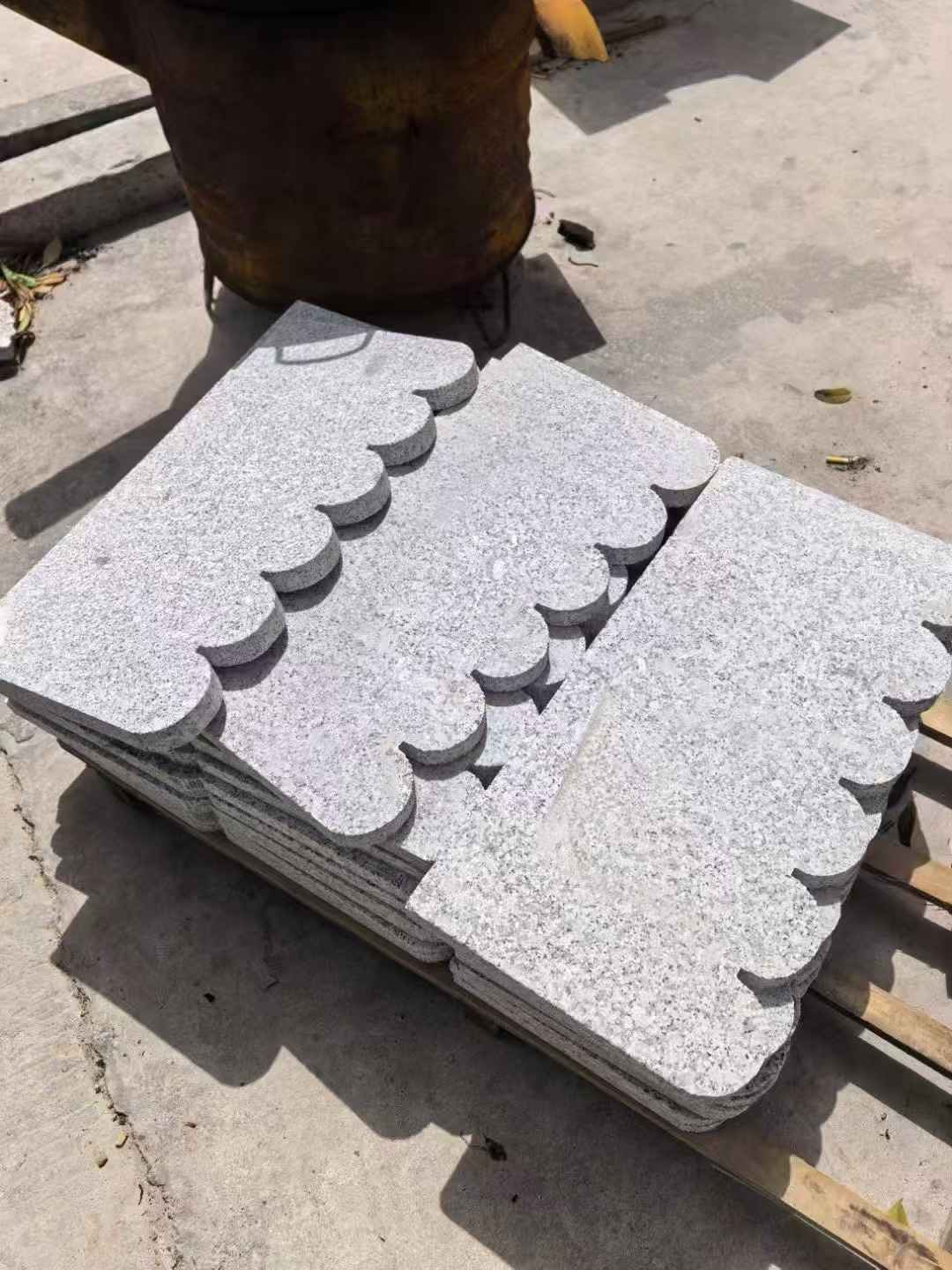 张掖 花边石