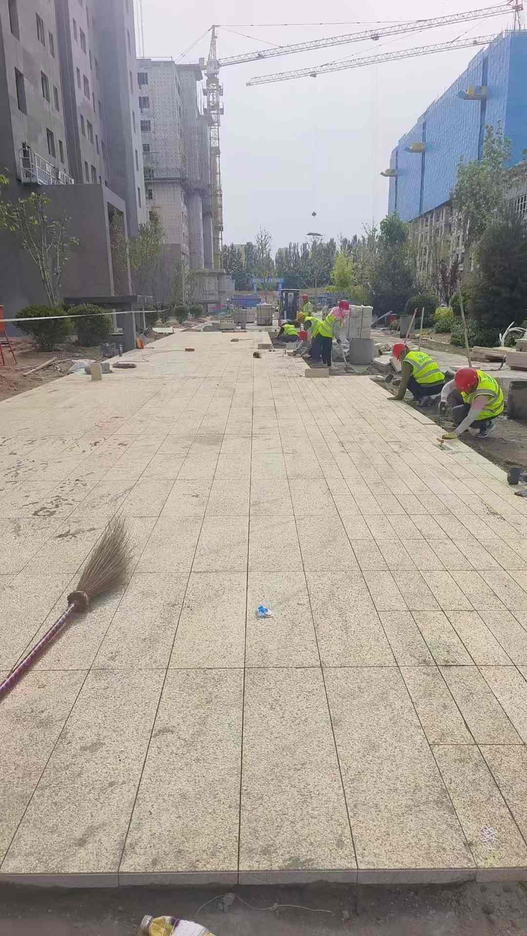张掖黄金麻荔枝面地铺案例
