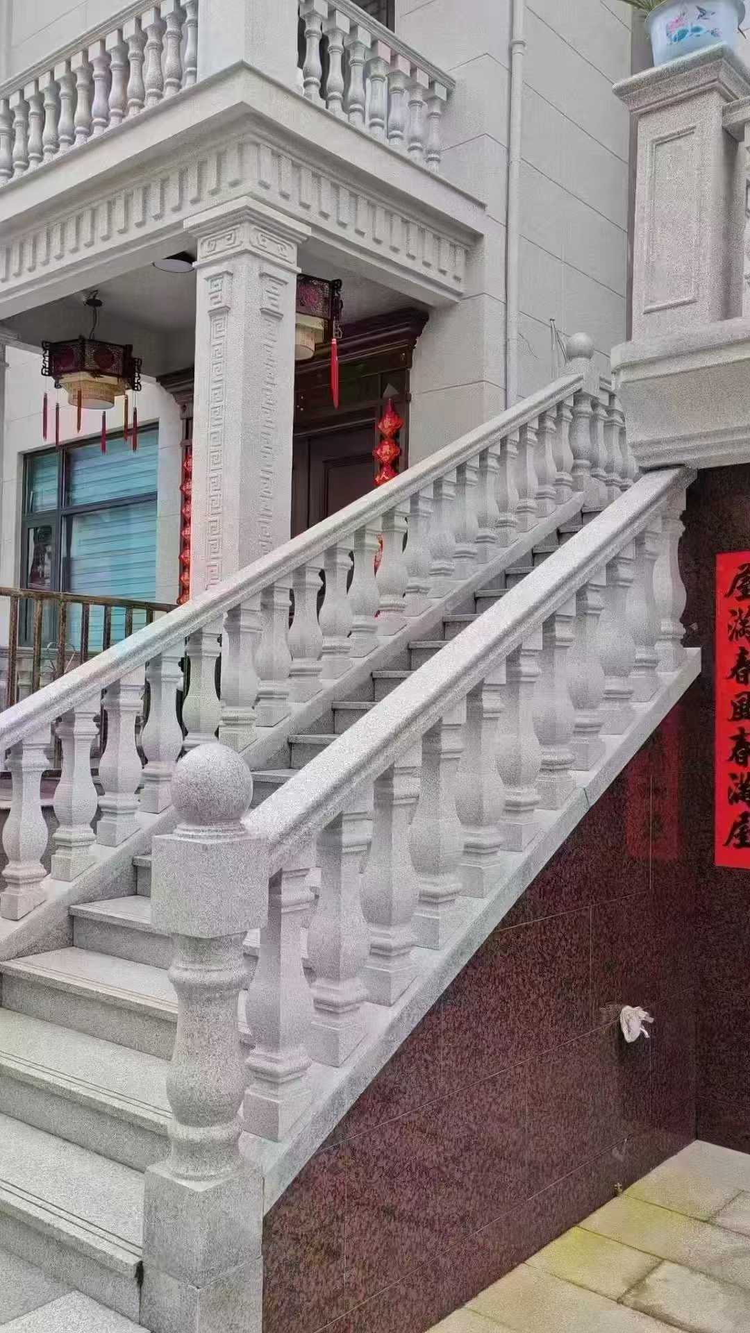 张掖 天然石材 阳台庭院护栏、栏杆