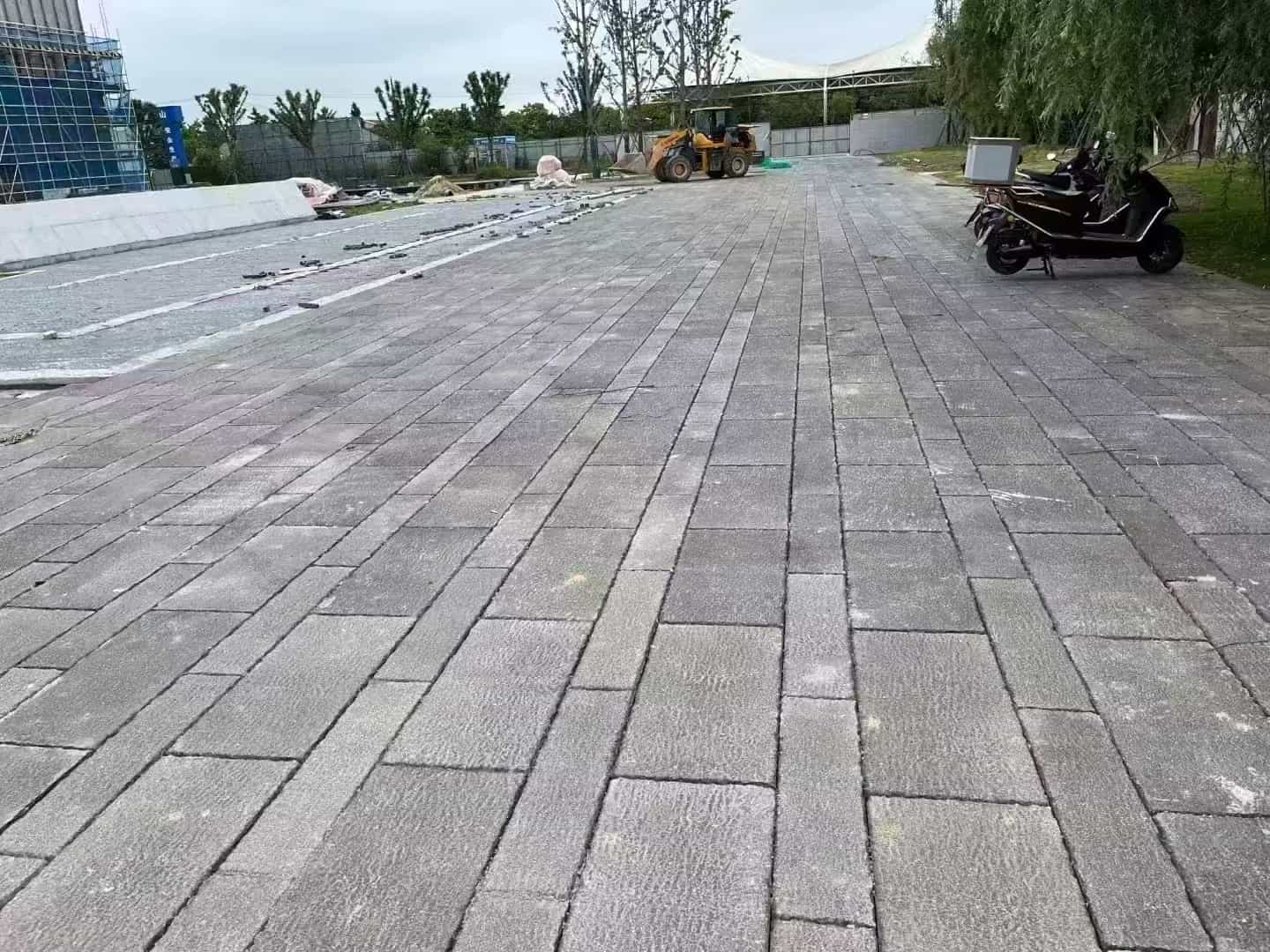 张掖仿古石铺装效果
