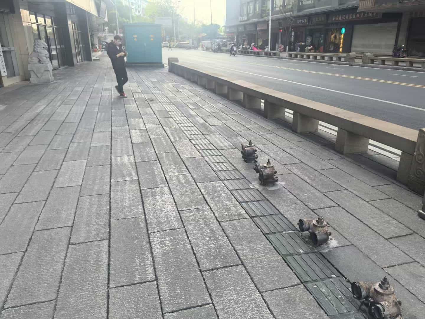 张掖仿古石铺装效果