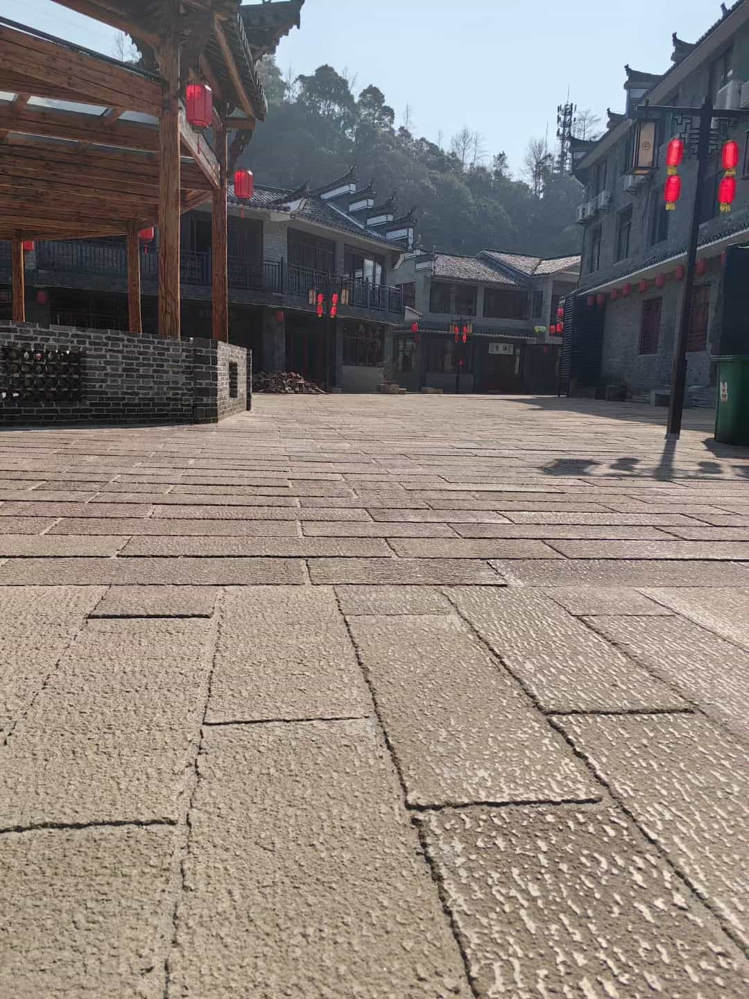 张掖仿古石铺装效果