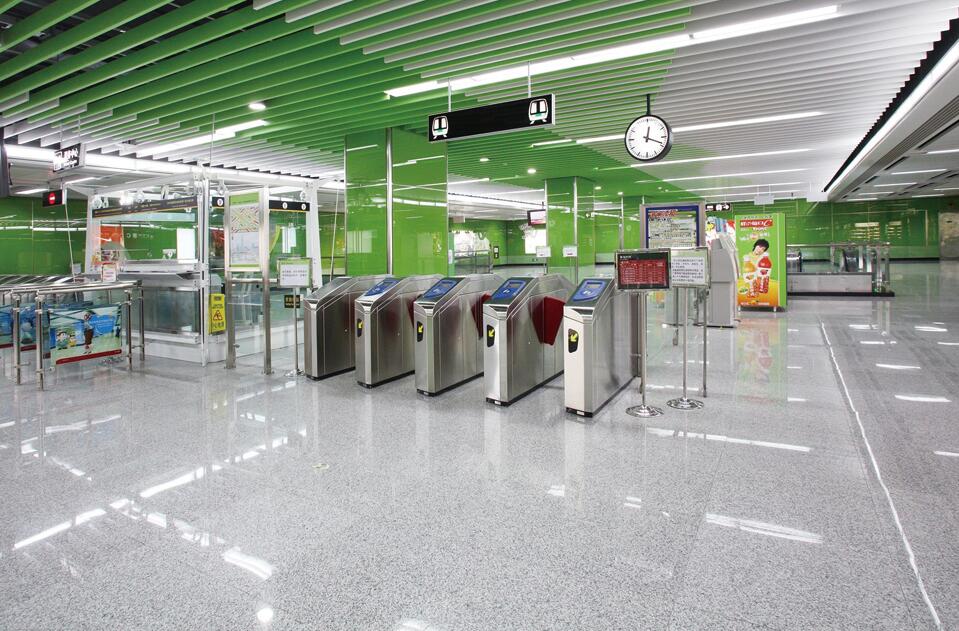 张掖芝麻灰在地铁站的案例