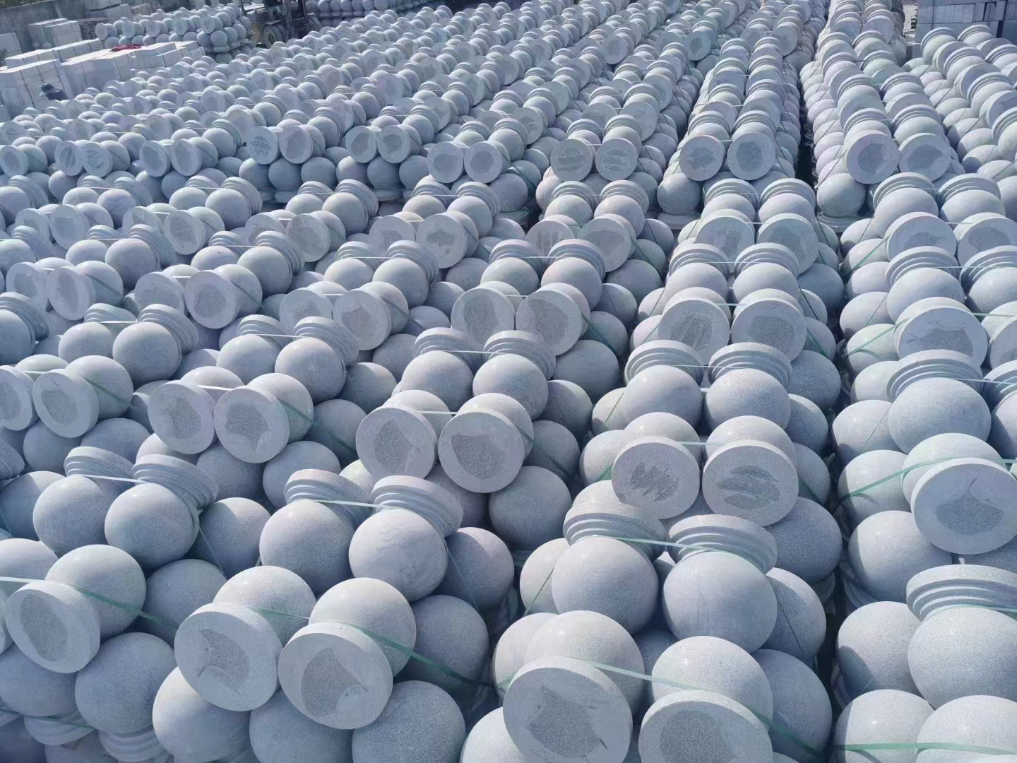 张掖芝麻白挡车球